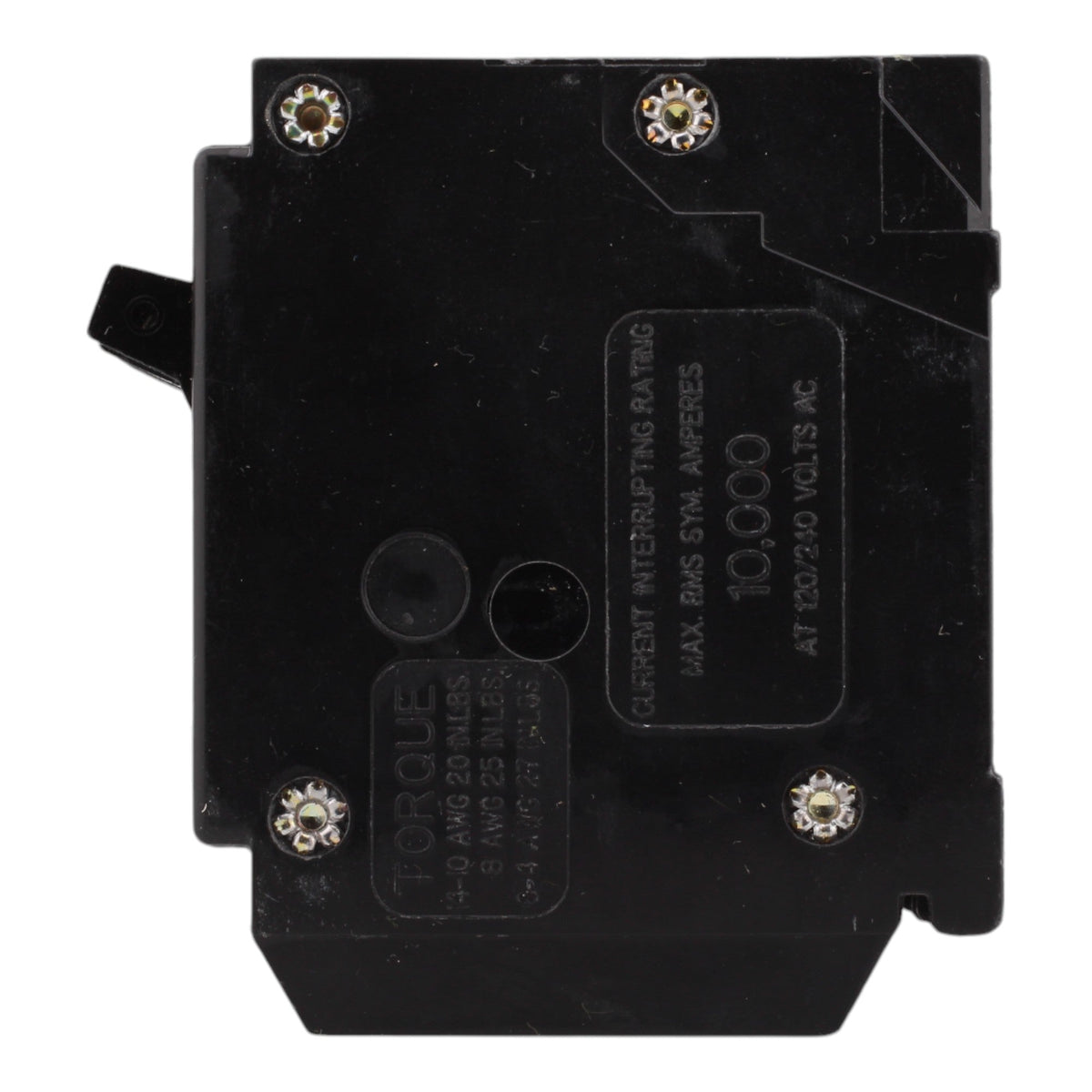 Eaton BRD2402115 / DNPL154015, 15A/15A/40A, 120/240V, Quad Circuit Breaker, 2 1-Pole, 1 2-Pole, Plug-In, for Eaton, Bryant, Westinghouse Panels - Image 4