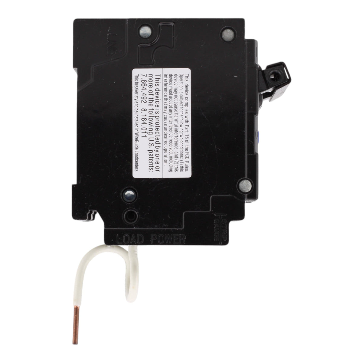 Siemens Q220AFCWG, 20A, 120V, 2-Pole, Combo AFCI Circuit Breaker, 10kA Interrupt Rating, WireGuide Plug-On - Image 4