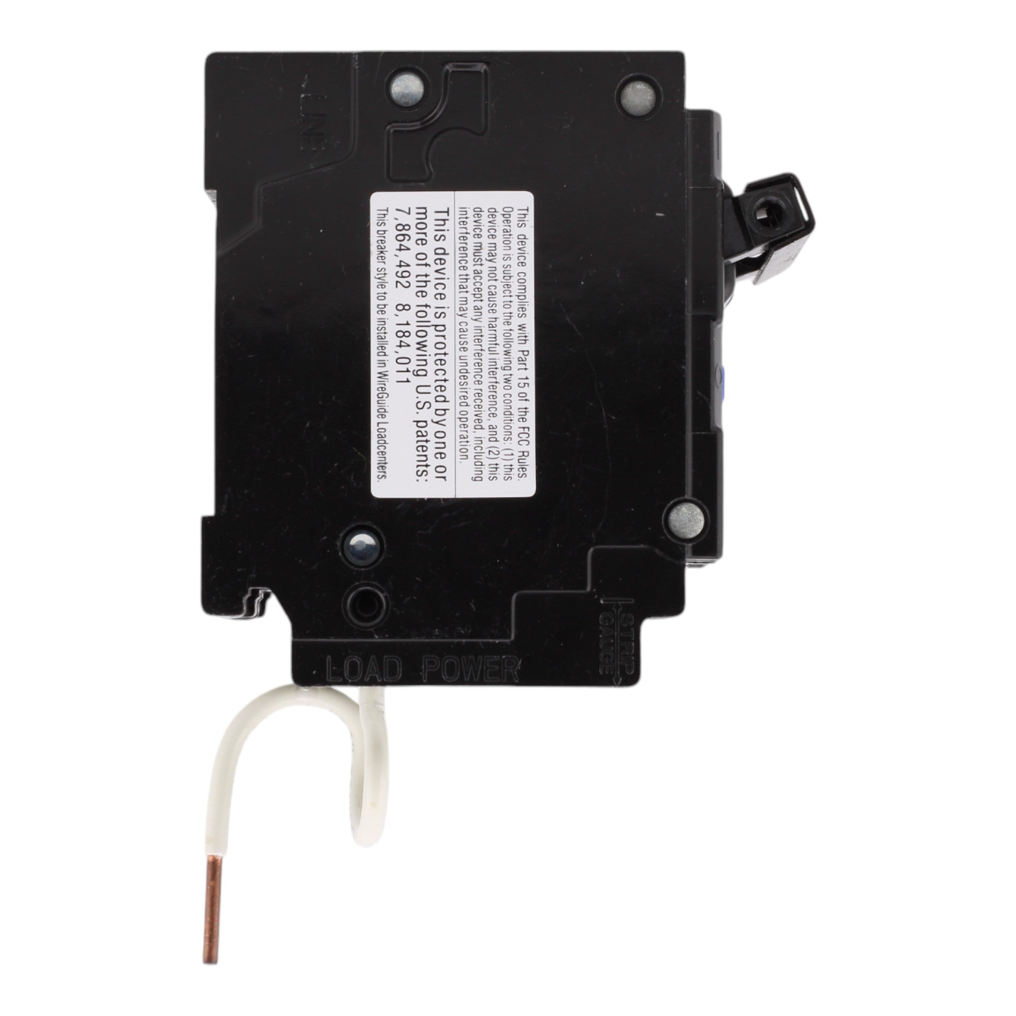 Siemens Q220AFCWG, 20A, 120V, 2-Pole, Combo AFCI Circuit Breaker, 10kA Interrupt Rating, WireGuide Plug-On - Image 4