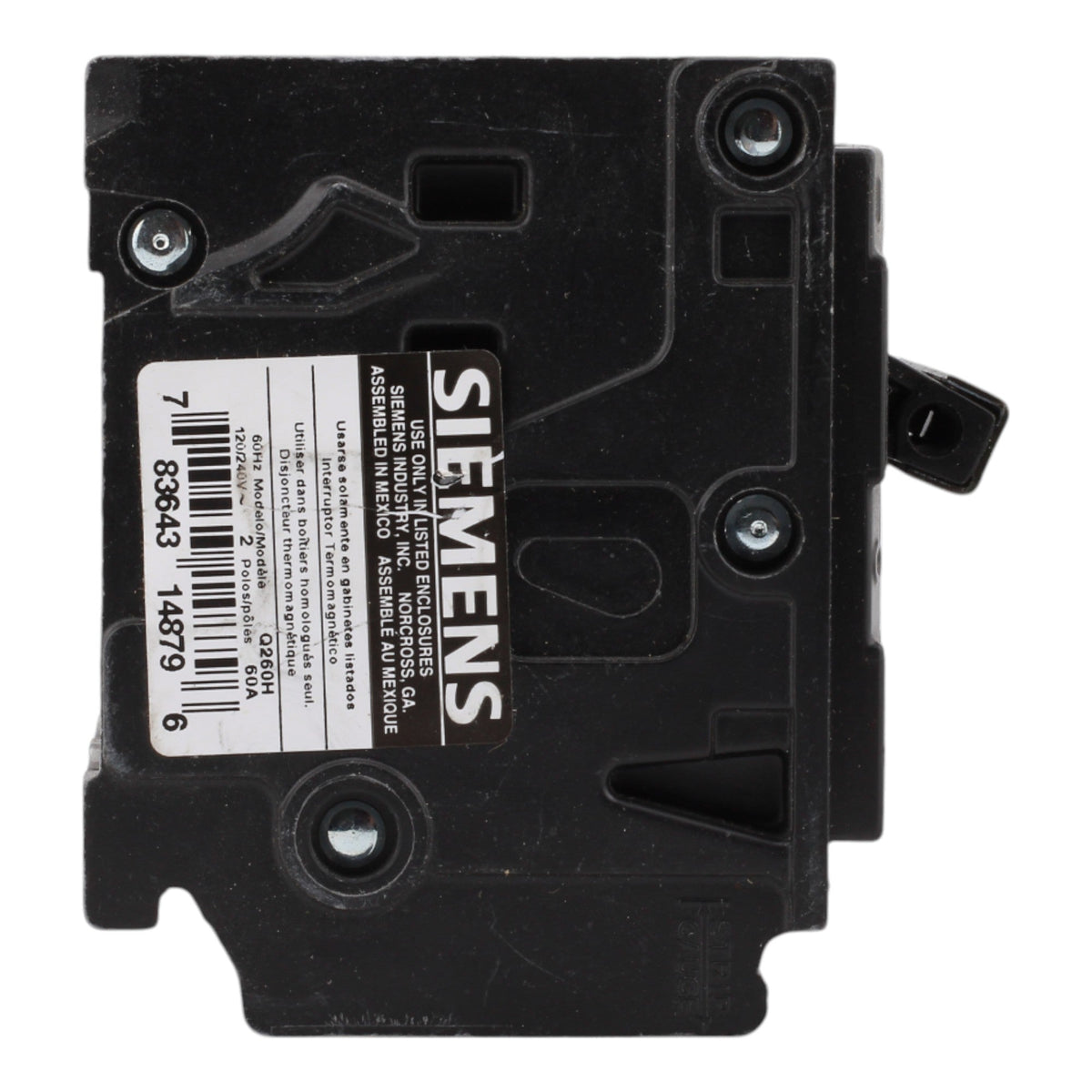 Siemens Q260H 60A 2P 120/240V Circuit Breaker - Image 6