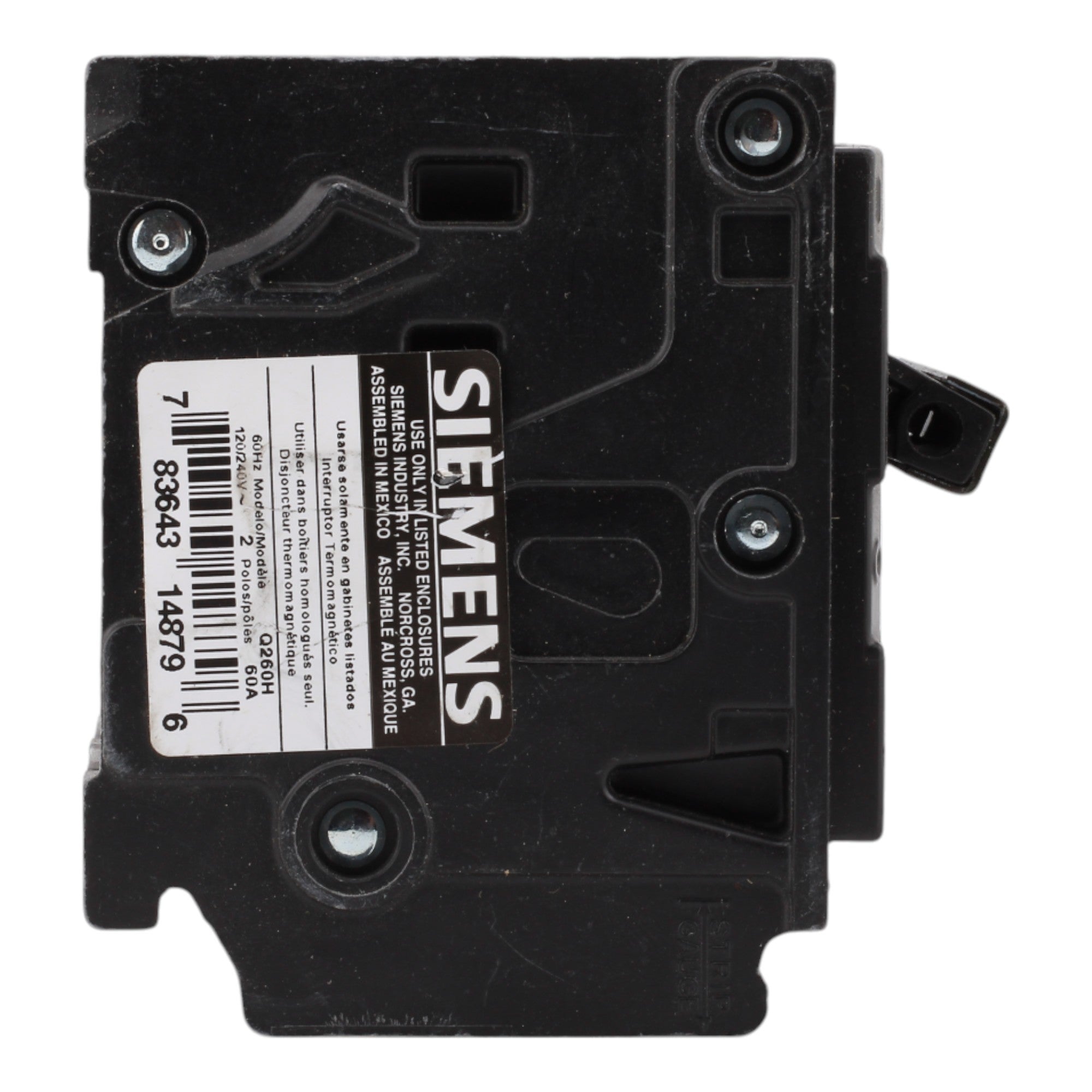 Siemens Q260H 60A 2P 120/240V Circuit Breaker - Image 6