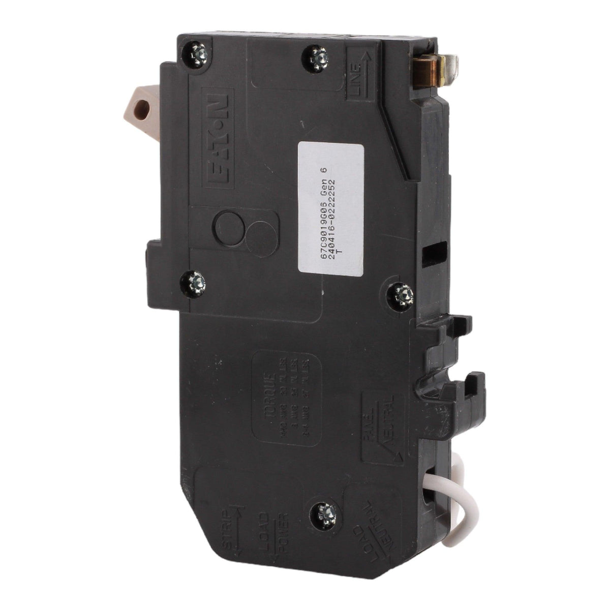 Eaton CH CHFN120GF 20A 1P 120V GFCI Pigtail Neutral Circuit Breaker - Image 4