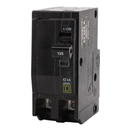 Square D QOH2125 125A 2P 120/240V 42kA Circuit Breaker - Image 3