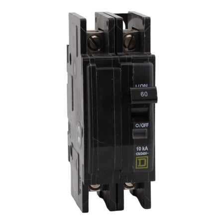Square D QOU260 60 Amp Double Pole 240V Bolt-On Standard Trip Circuit Breaker UL - Image 3