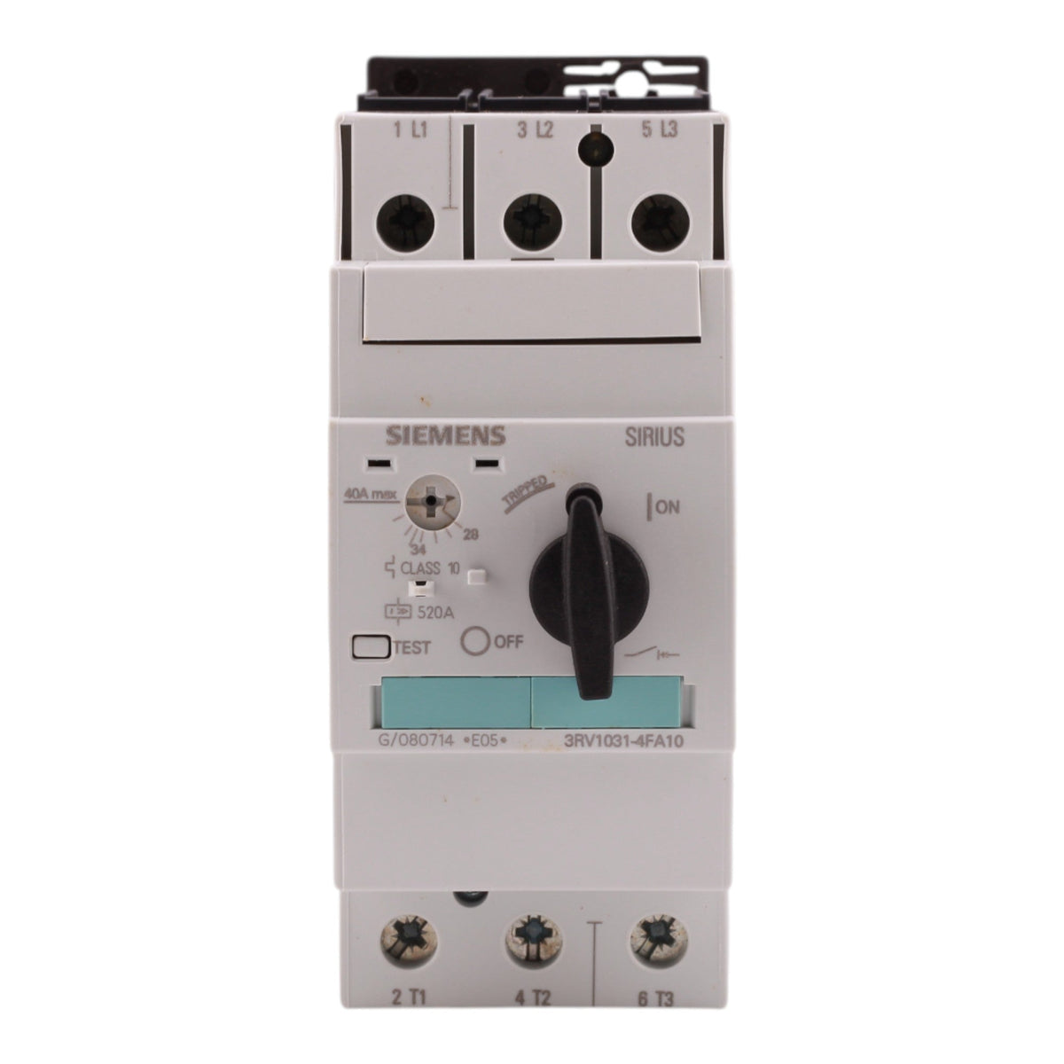 Siemens SIRIUS 3RV1031-4FA10 28-40A 3P 690V Motor Protection Circuit Breaker - Image 4