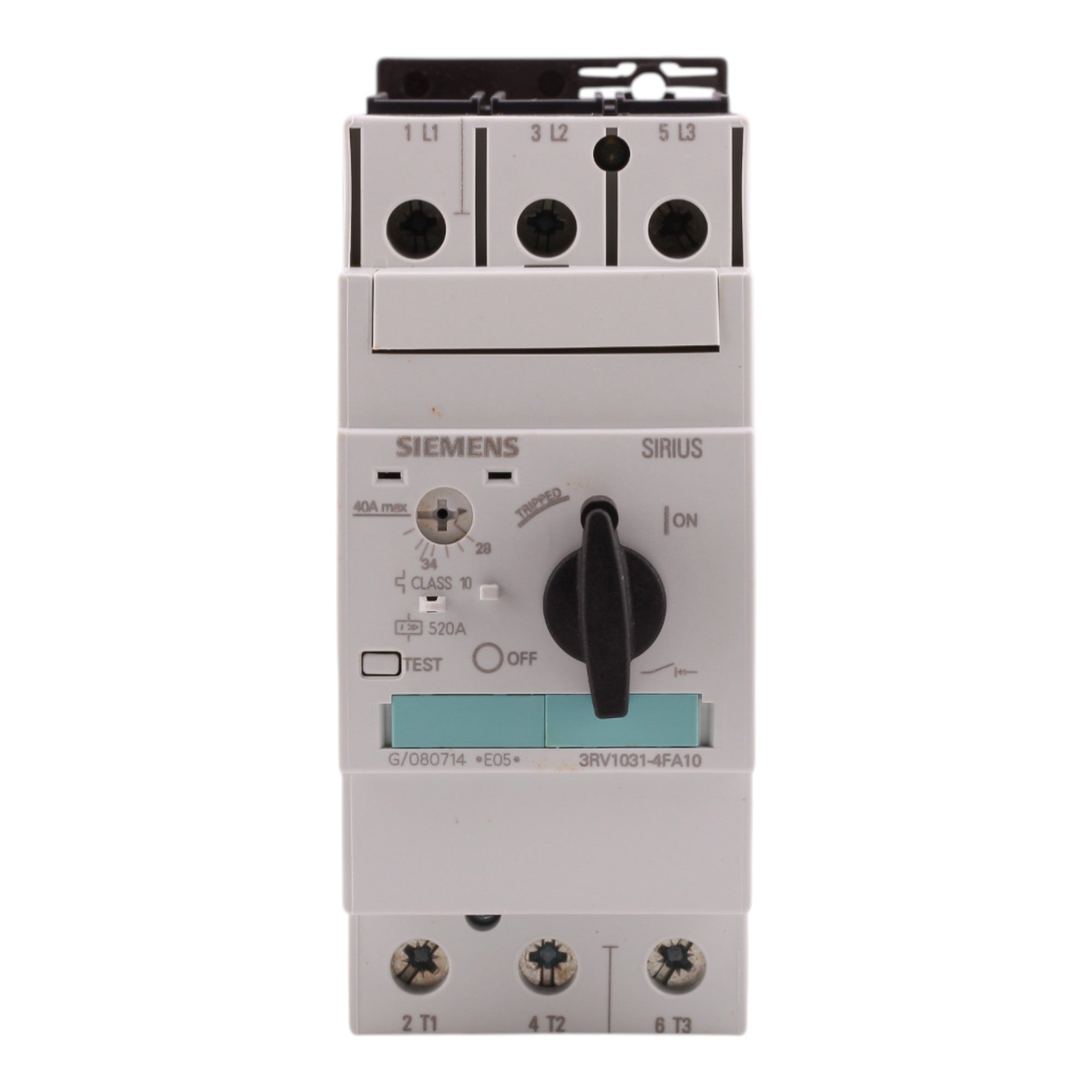 Siemens SIRIUS 3RV1031-4FA10 28-40A 3P 690V Motor Protection Circuit Breaker - Image 4