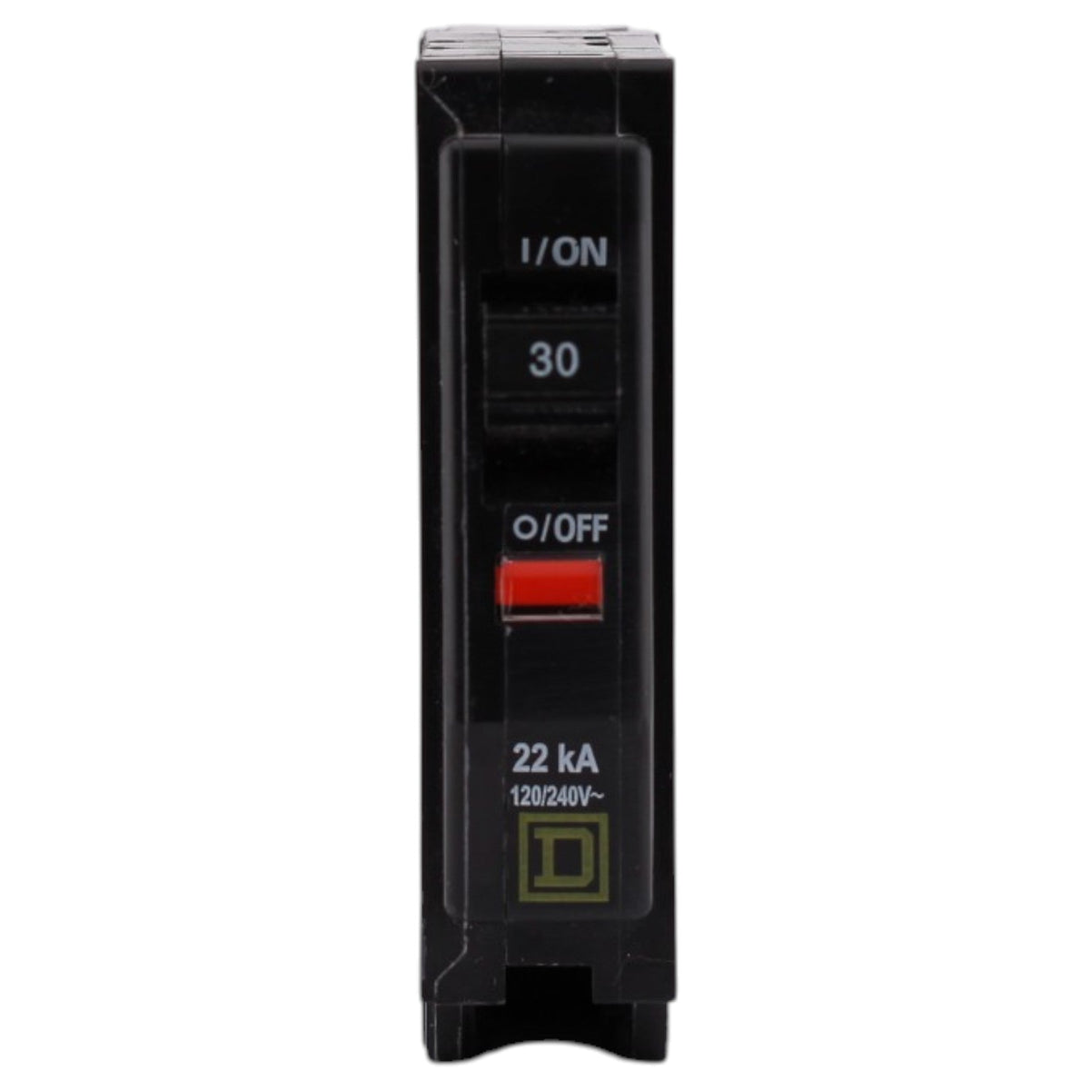Square D QO, QO130VH, 30A, 1P, 120/240V, 22kA, High Interrupting, Circuit Breaker - Image 3