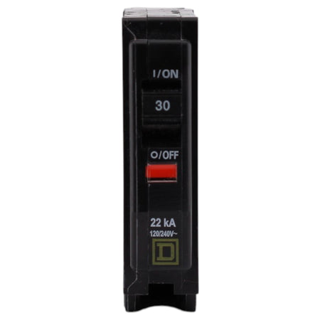 Square D QO, QO130VH, 30A, 1P, 120/240V, 22kA, High Interrupting, Circuit Breaker - Image 3