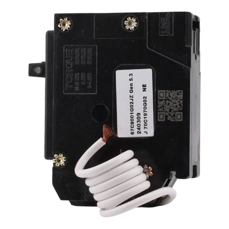 Eaton BRN120AFCS 20A 120V 1-pole AFCI Circuit Breaker Pigtail Neutral - Image 3