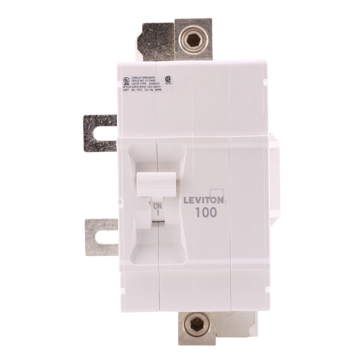 Leviton LM100 100A 2P 120/240V Hydraulic Magnetic Main Breaker - Image 11