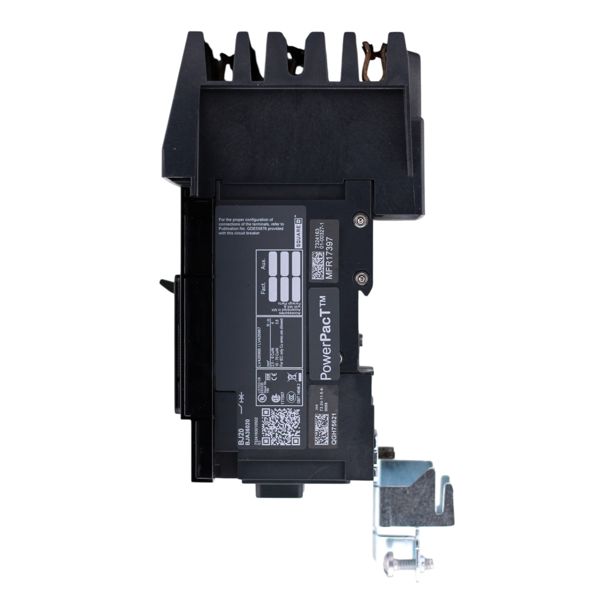 Square D PowerPacT B, BJA36020, 20A, 3P, 600Y/347V, 25kA, I-Line, Circuit Breaker - Image 5