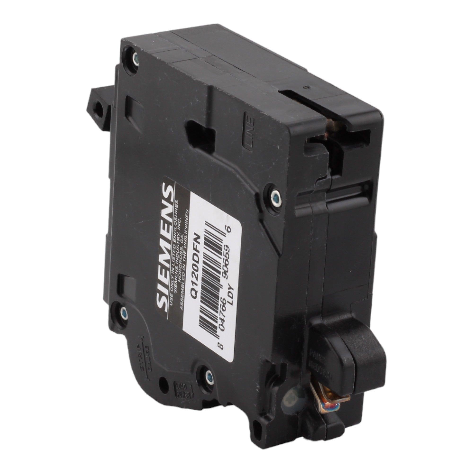 Siemens Q120DFN 20A 1P 120V AFCI/GFCI Plug-On Neutral Circuit Breaker - Image 6