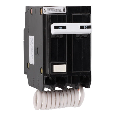Eaton BR GFTCB230 30A 2P 120/240V GFCI Pigtail Neutral Circuit Breaker