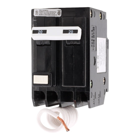 Eaton GFTCB220 20A 2-Pole BR GFCI Circuit Breaker, Plug-On, 240V, UL - Image 3