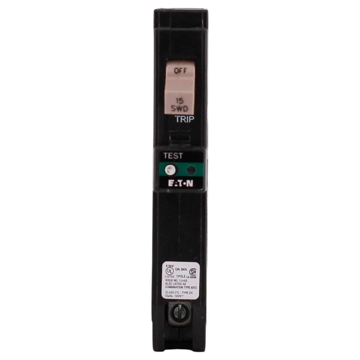 Eaton CH, CHFCAF115PN, 15A, 1P, 120/240V, CAFCI, Plug-On Neutral, Circuit Breaker - Image 3