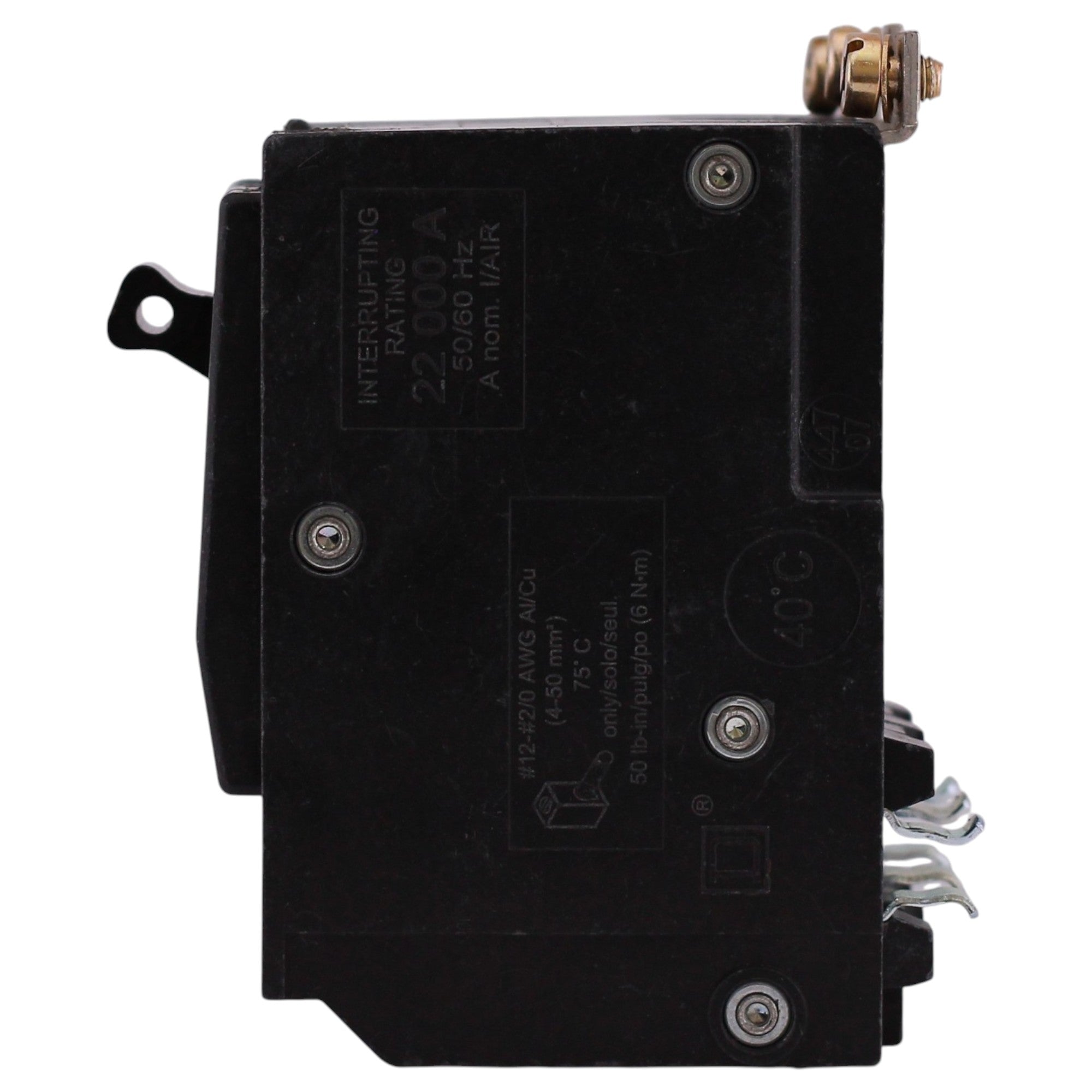 Square D QO, QOB380VH, 80A, 3P, 120/240V, Thermal Magnetic, Bolt-On, Circuit Breaker - Image 5