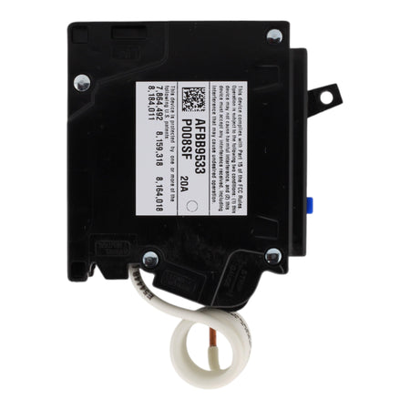 Siemens QA120AFCH, 20 Amps, 120 Volts, Single-Pole Combination AFCI Circuit Breaker, Pigtail Neutral, for Siemens Panels - Image 4