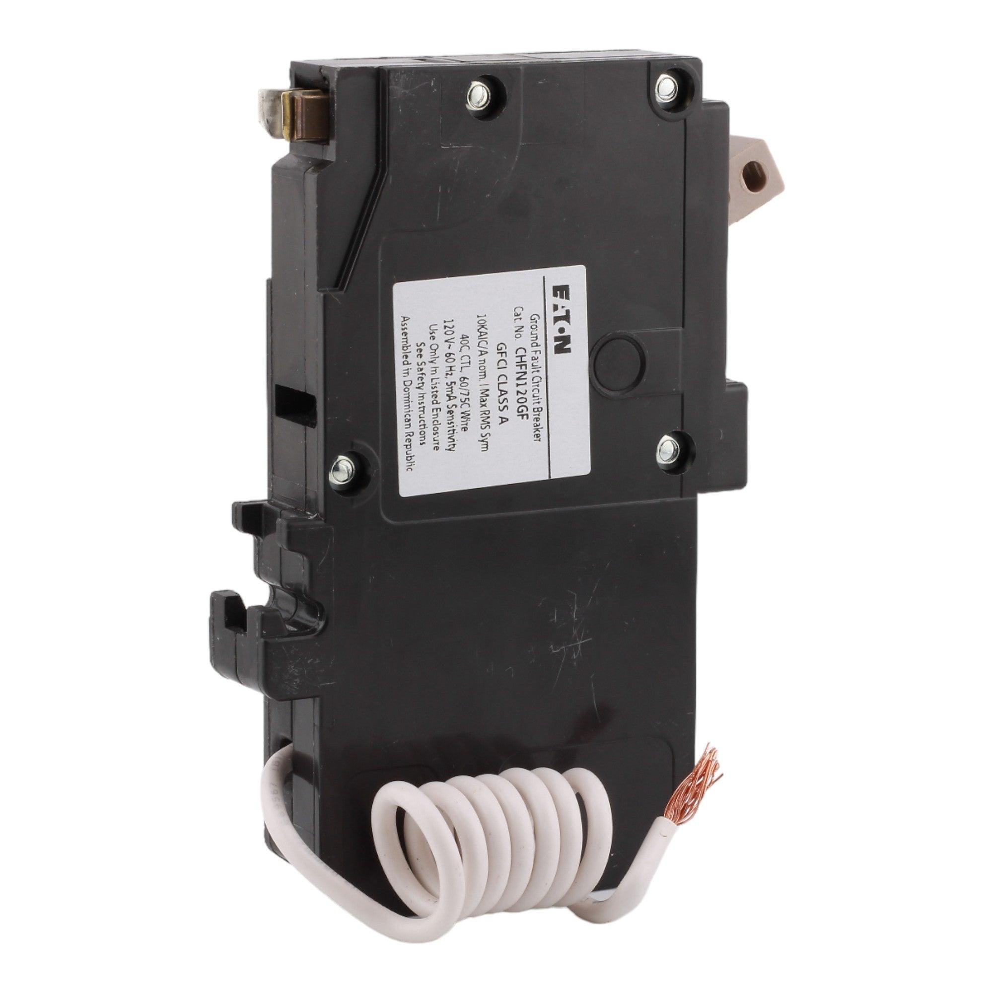 Eaton CH CHFN120GF 20A 1P 120V GFCI Pigtail Neutral Circuit Breaker - Image 5