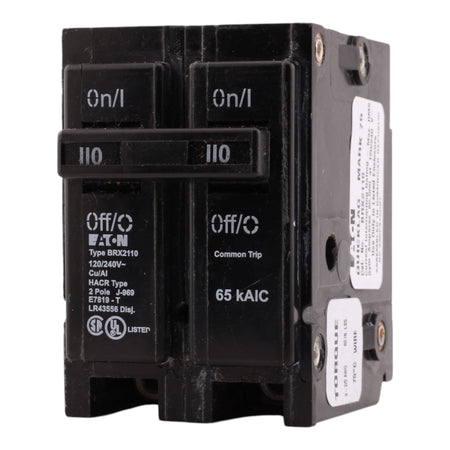 Eaton BRX2110 110A 2P 120/240V Thermal-Magnetic Circuit Breaker - Image 6