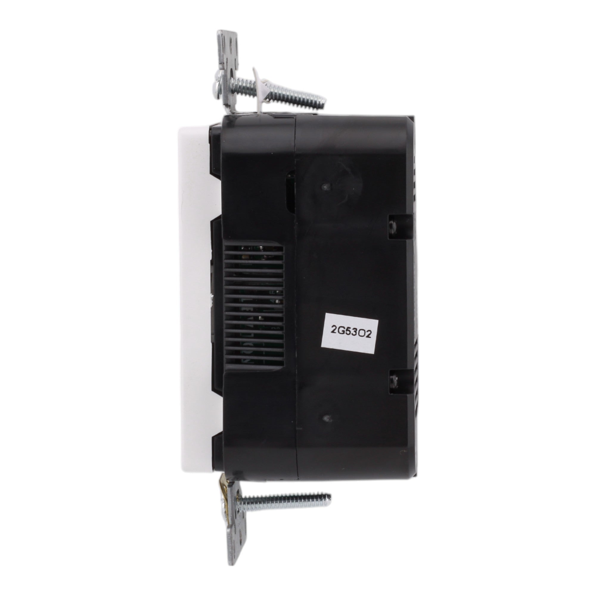 Leviton T5632-SW, 15A, 125V, Tamper-Resistant Duplex Receptacle with 3.6A USB Type-A Charger, White - Image 3