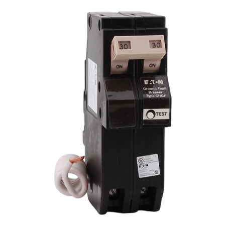 Eaton CH CHN230GF 30A 2P 120/240V GFCI Pigtail Neutral Circuit Breaker - Image 2