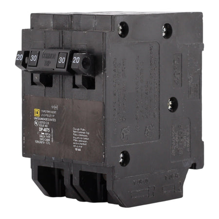 Square D Homeline, HOMT2020230, 20/30A, 2x1P/1x2P, 120/240V, Tandem, Circuit Breaker - Image 2