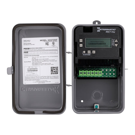 Intermatic, WH2725AT, 7-Day, Pre-Programmed, Water Heater Timer, 240V, 30A, DPST - Image 6