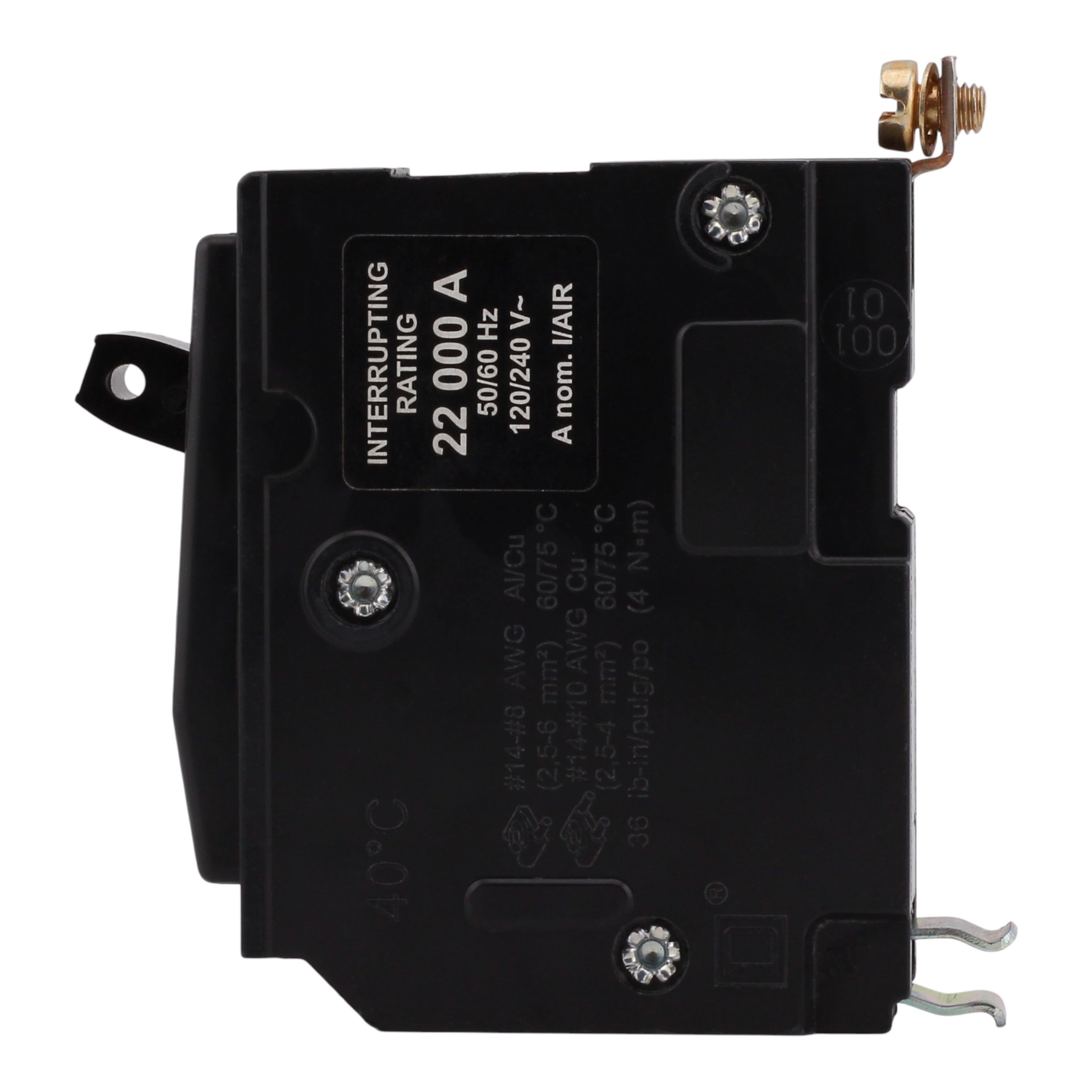 Square D QO QOB120VH 20A 1P 120/240V 22kA Bolt-On Circuit Breaker - Image 4
