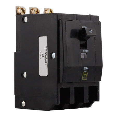 Square D QO QOB340VH 40A 3P 120/240V Standard Bolt-On Circuit Breaker