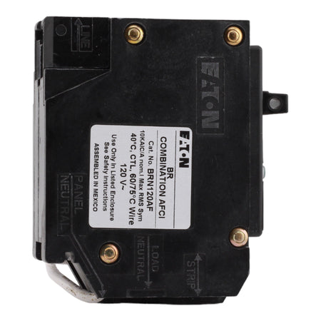 Eaton BRN120AFCS 20A 120V 1-pole AFCI Circuit Breaker Pigtail Neutral - Image 4