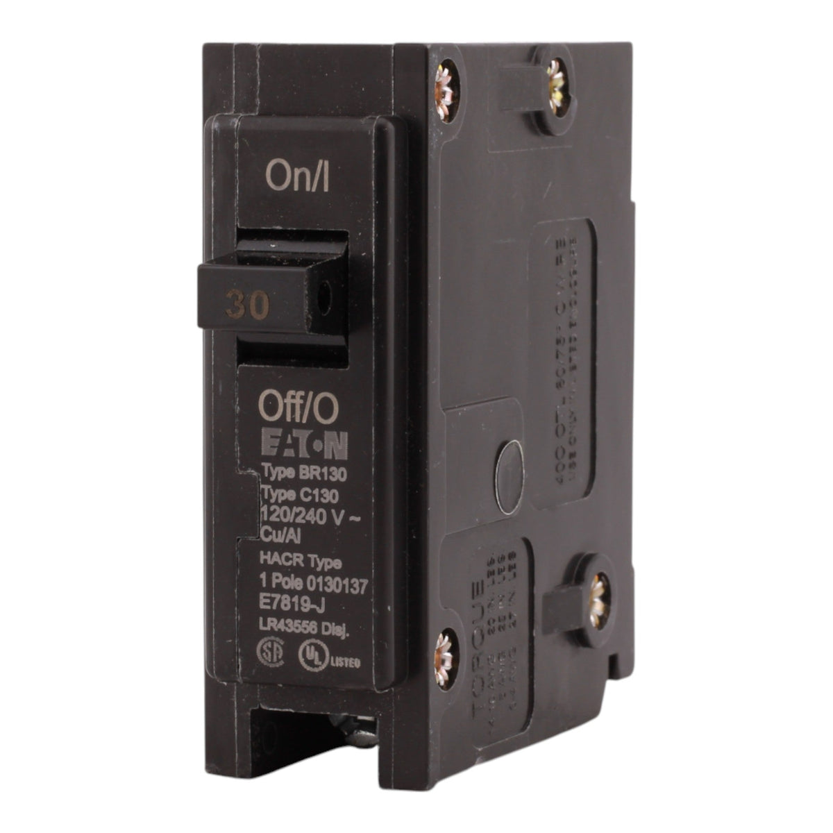 Eaton BR BR130 30A 1P 120/240V Circuit Breaker - Image 7
