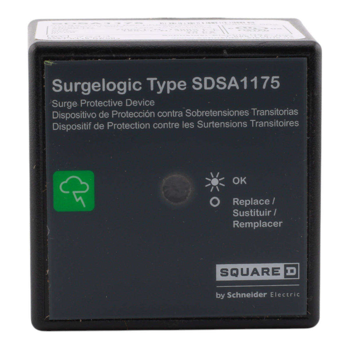 Square D Surgelogic SDSA1175 36kA 120/240V Type 1 SPD - Image 3