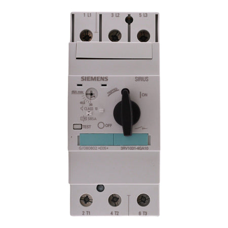 Siemens SIRIUS 3RV1, 3RV1031-4GA10, 36-45A, 3P, 690V, Motor Protection, Circuit Breaker - Image 4