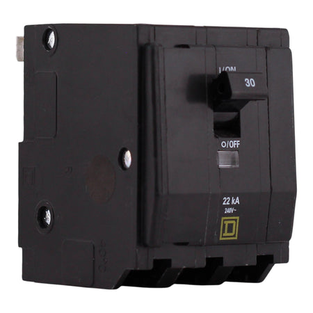 Square D QO, QO330VH, 30A, 3P, 240V, 22kA, Plug-In, Circuit Breaker