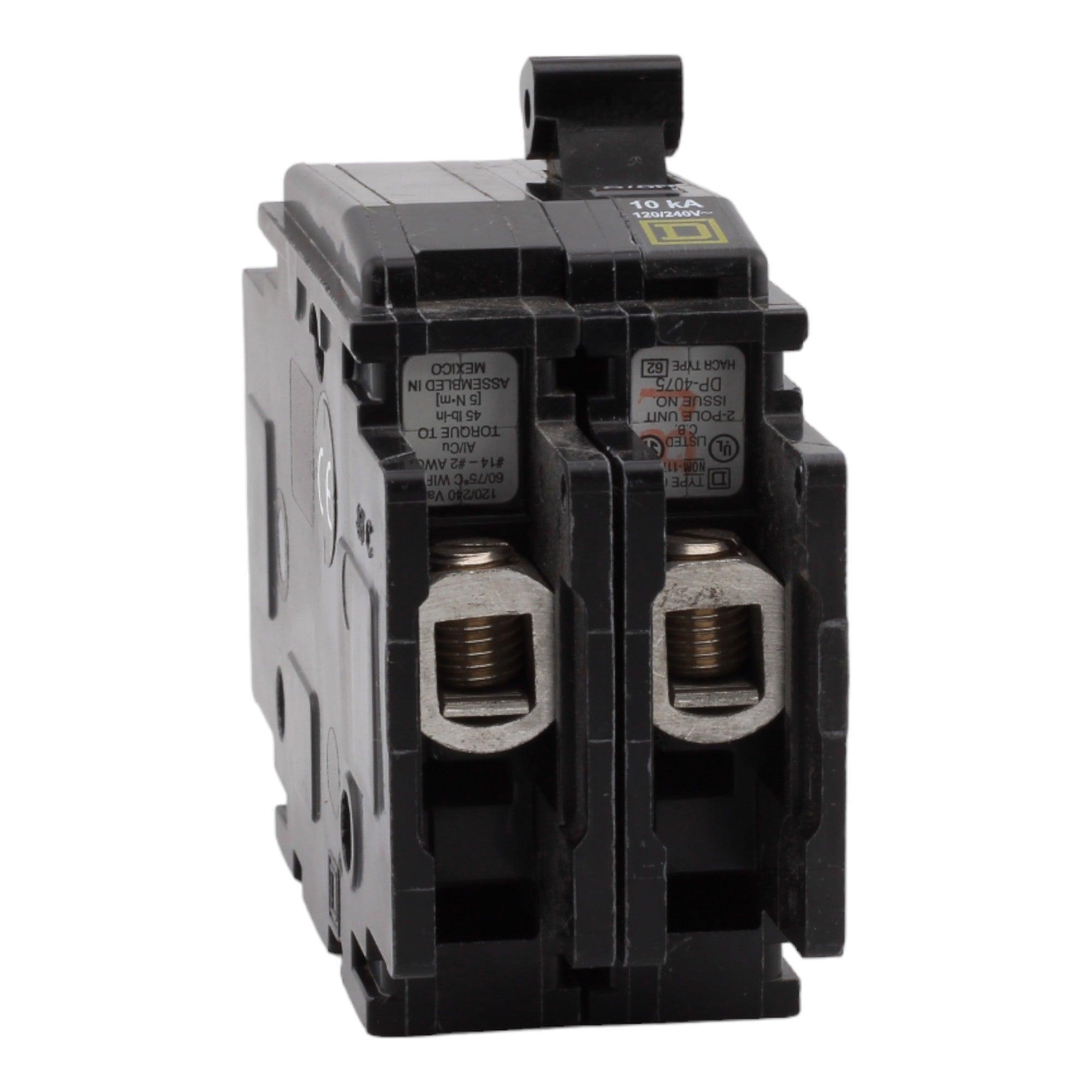 Square D QOU260 60 Amp Double Pole 240V Bolt-On Standard Trip Circuit Breaker UL - Image 6