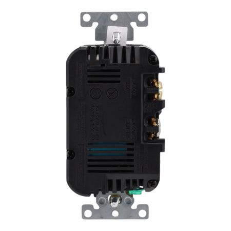 Leviton T5632-SW, 15A, 125V, Tamper-Resistant Duplex Receptacle with 3.6A USB Type-A Charger, White - Image 4