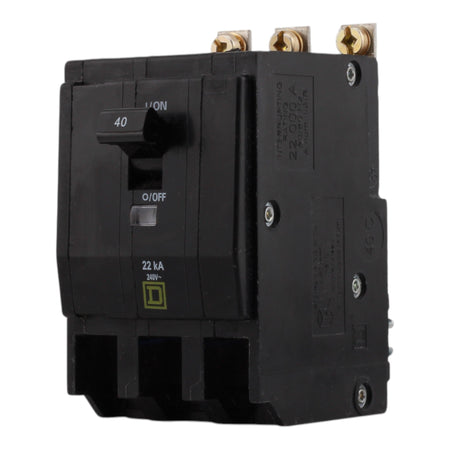 Square D QO QOB340VH 40A 3P 120/240V Standard Bolt-On Circuit Breaker - Image 3