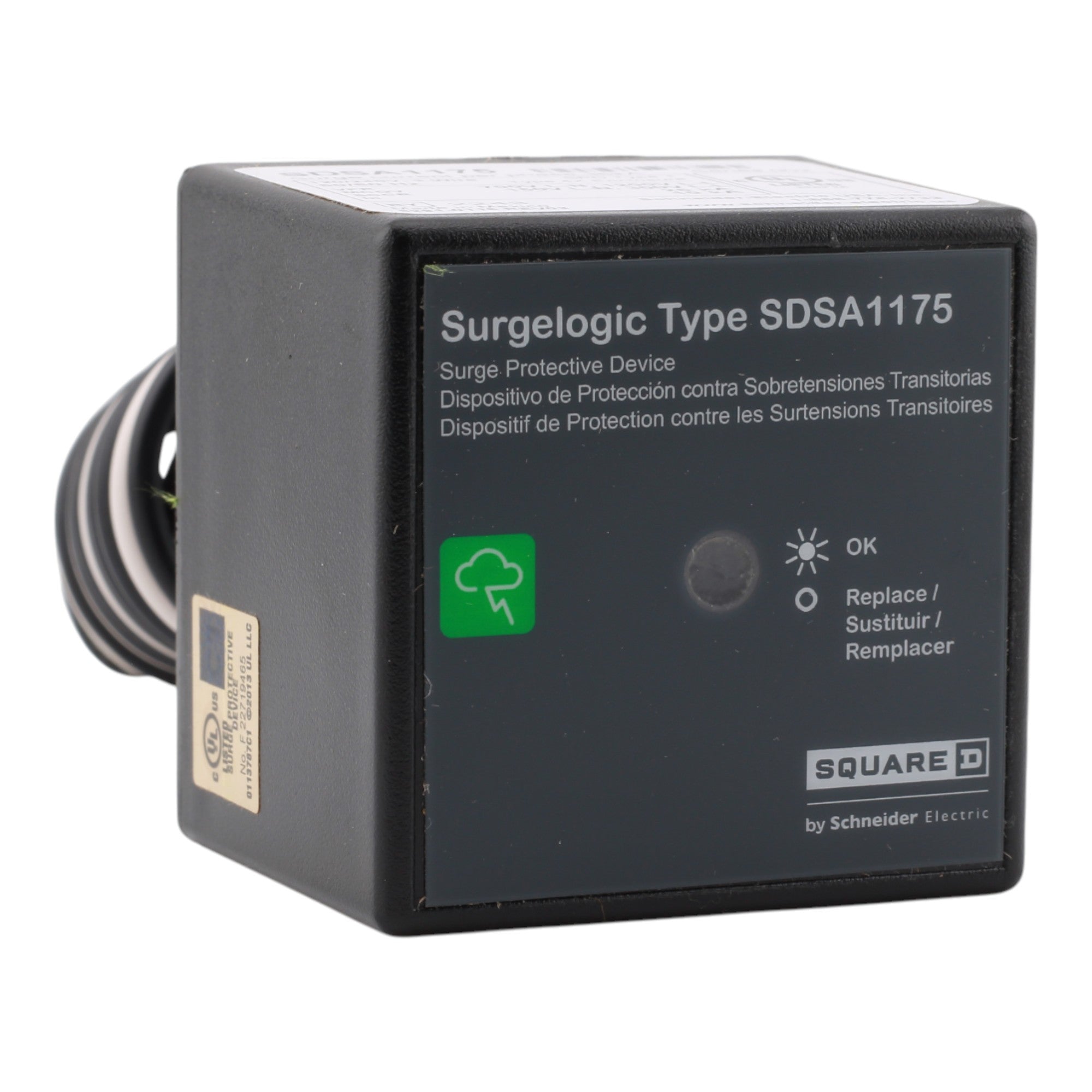Square D Surgelogic SDSA1175 36kA 120/240V Type 1 SPD