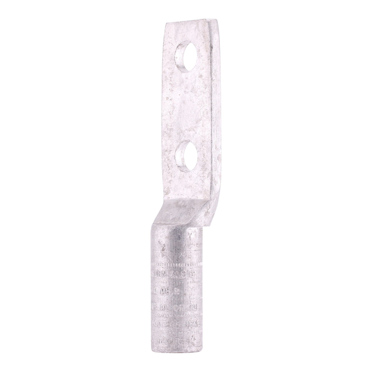 ABB Blackburn, ALS12, 4/0 AWG, 2-Hole, Aluminum Compression Lug, Long Barrel, Circuit Connector - Image 2