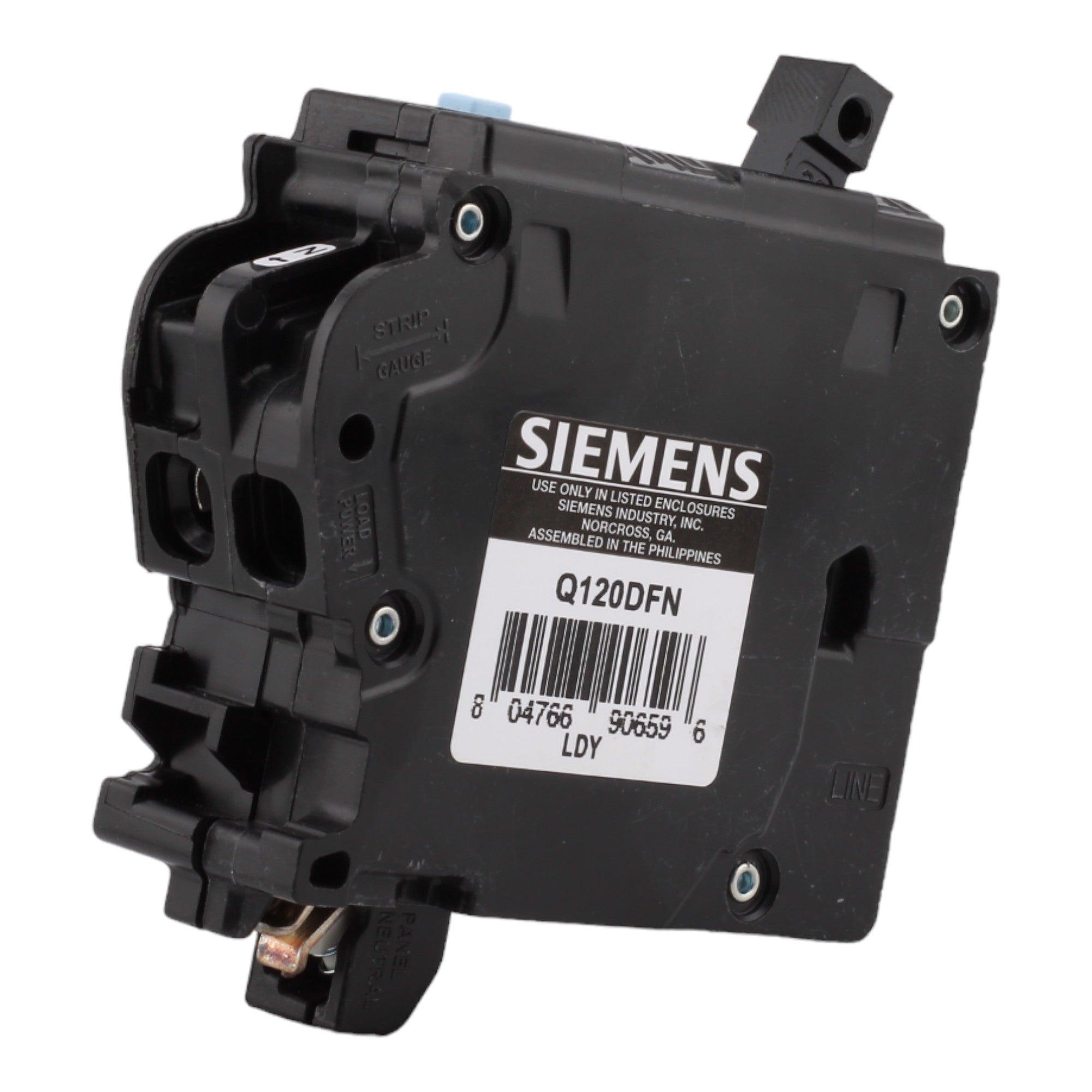 Siemens Q120DFN 20A 1P 120V AFCI/GFCI Plug-On Neutral Circuit Breaker - Image 8