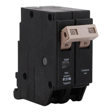 Eaton CH CHF260 60A 2P 120/240V Thermal Magnetic Circuit Breaker - Image 2