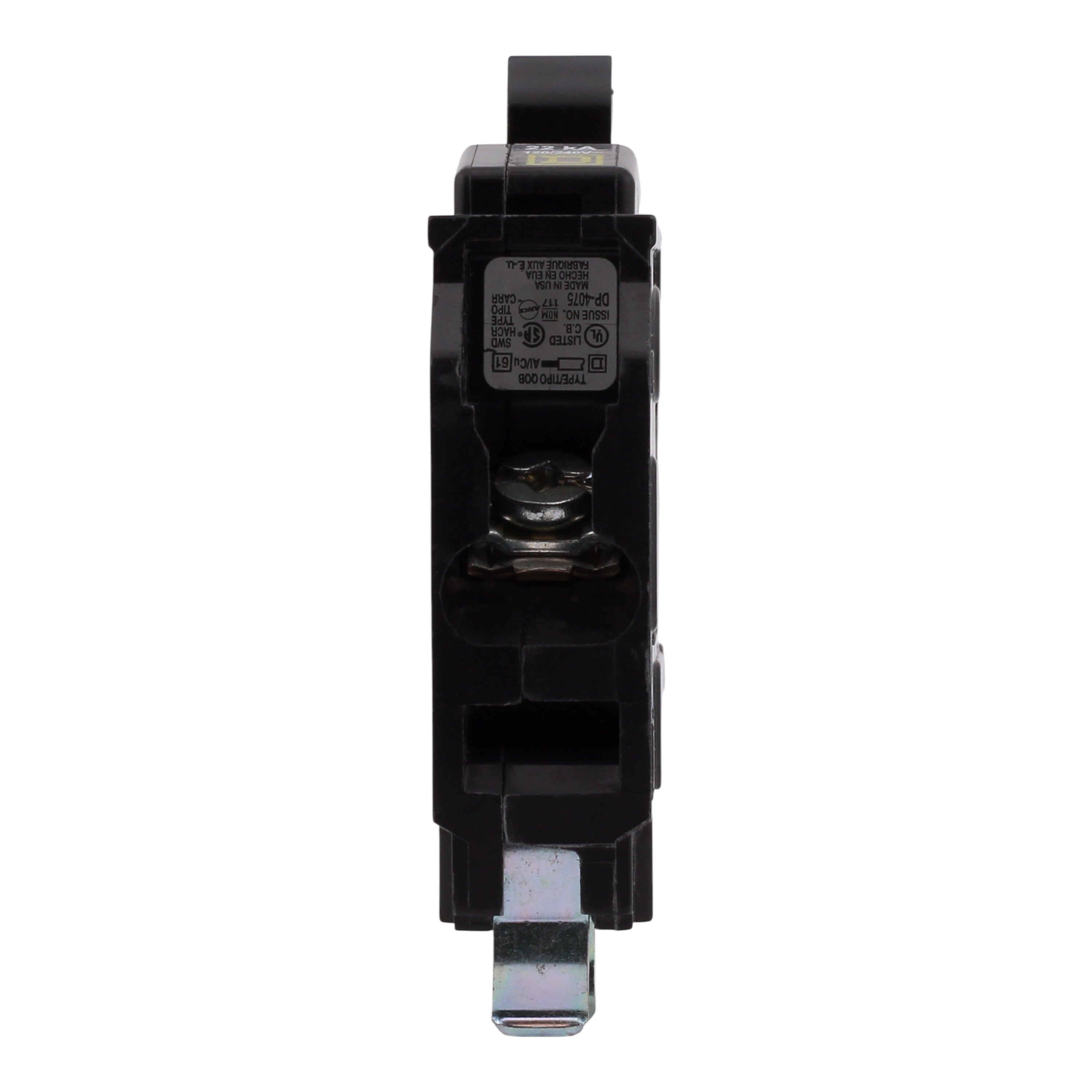 Square D QO QOB120VH 20A 1P 120/240V 22kA Bolt-On Circuit Breaker - Image 8