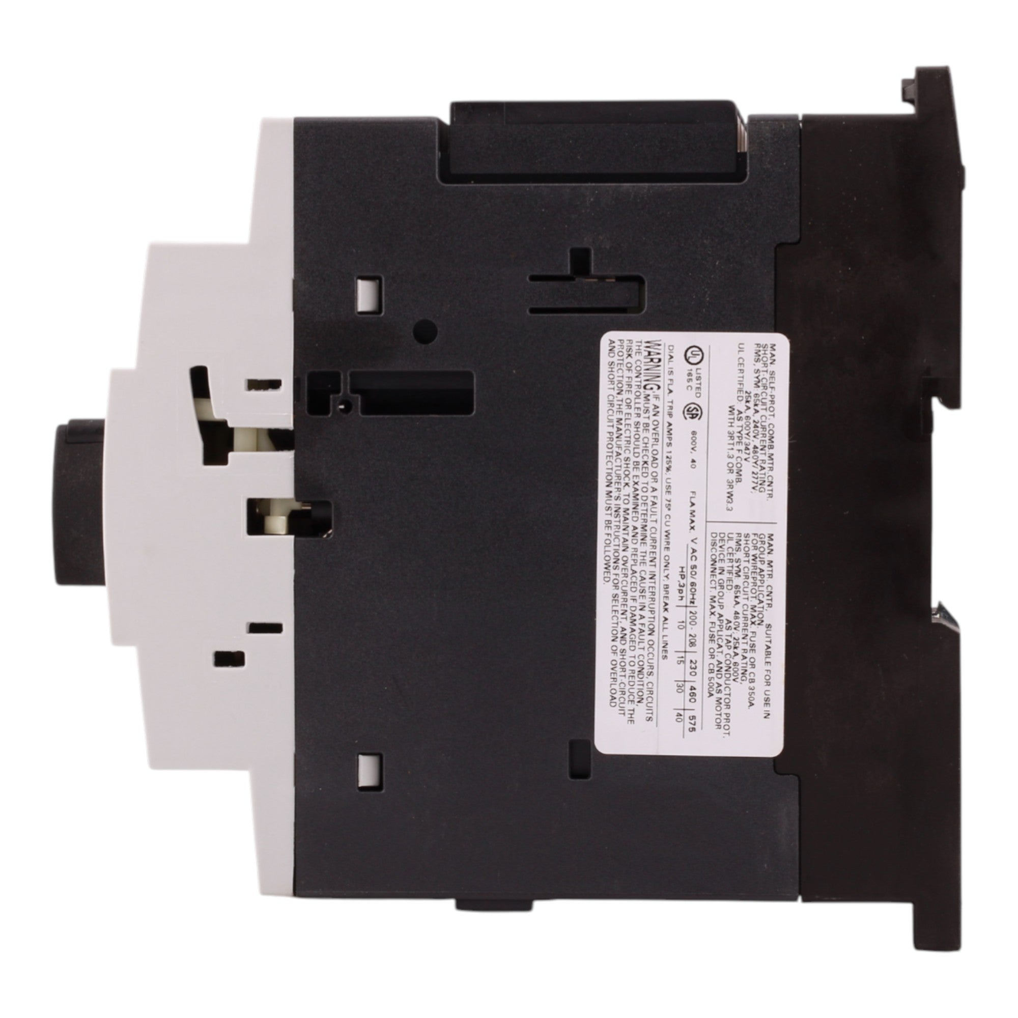 Siemens SIRIUS 3RV1031-4FA10 28-40A 3P 690V Motor Protection Circuit Breaker - Image 7