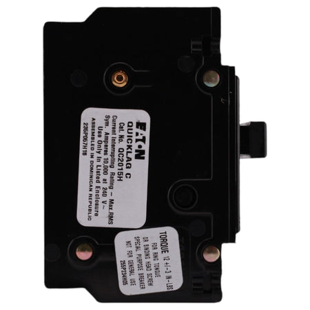 Eaton QC, QC2015H, 15A, 2P, 240V, 10kA, Cable-In/Cable-Out, Circuit Breaker - Image 3