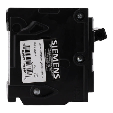 Siemens Q250S 50A 2P 120/240V Non-Automatic Switch Circuit Breaker - Image 4