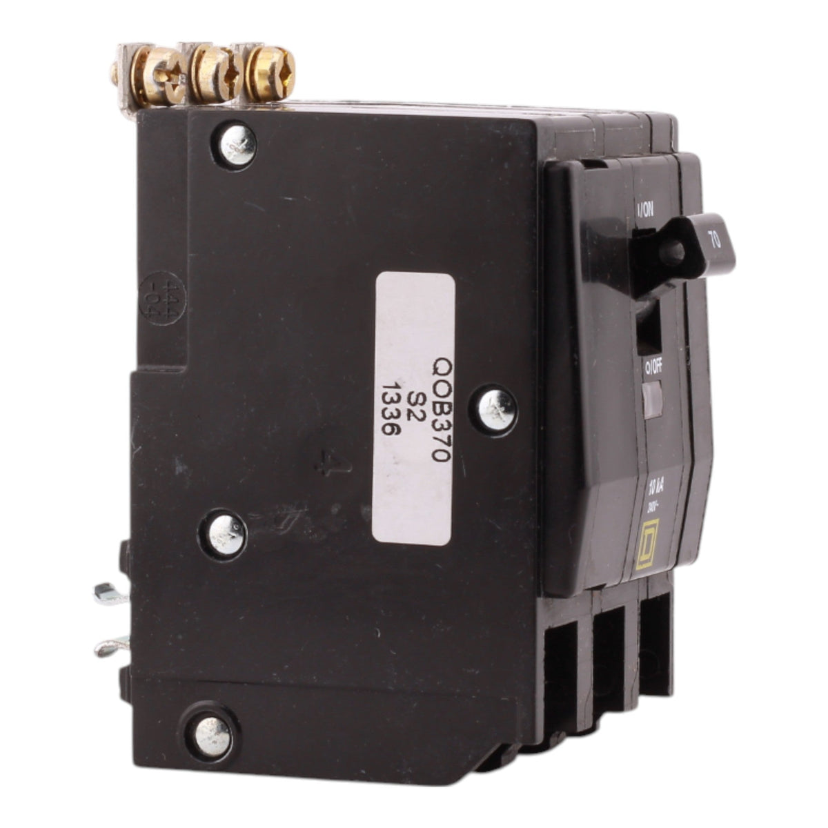Square D QO QOB370 70A 3P 120/240V Standard Bolt-On Circuit Breaker - Image 2