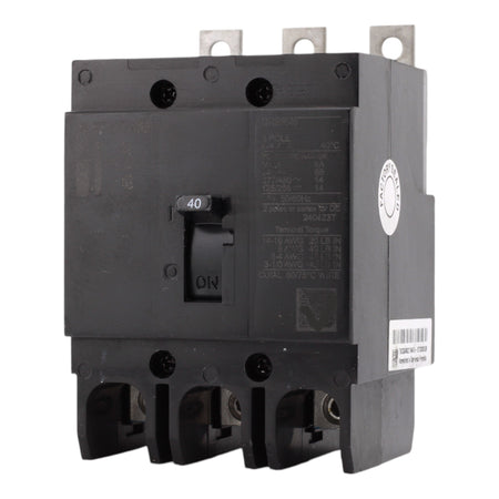 Eaton GHB3040 40A 480Y/277V 3P Molded Case Circuit Breaker, Fixed Thermal Magnetic - Image 3