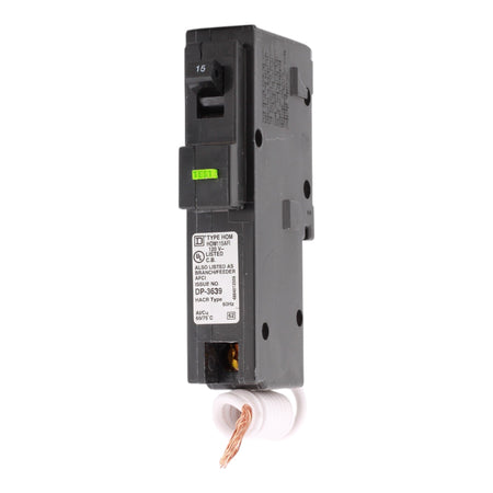 Square D HOM115AFI 15A 120V 1-Pole AFCI Circuit Breaker Pigtail Neutral - Image 3