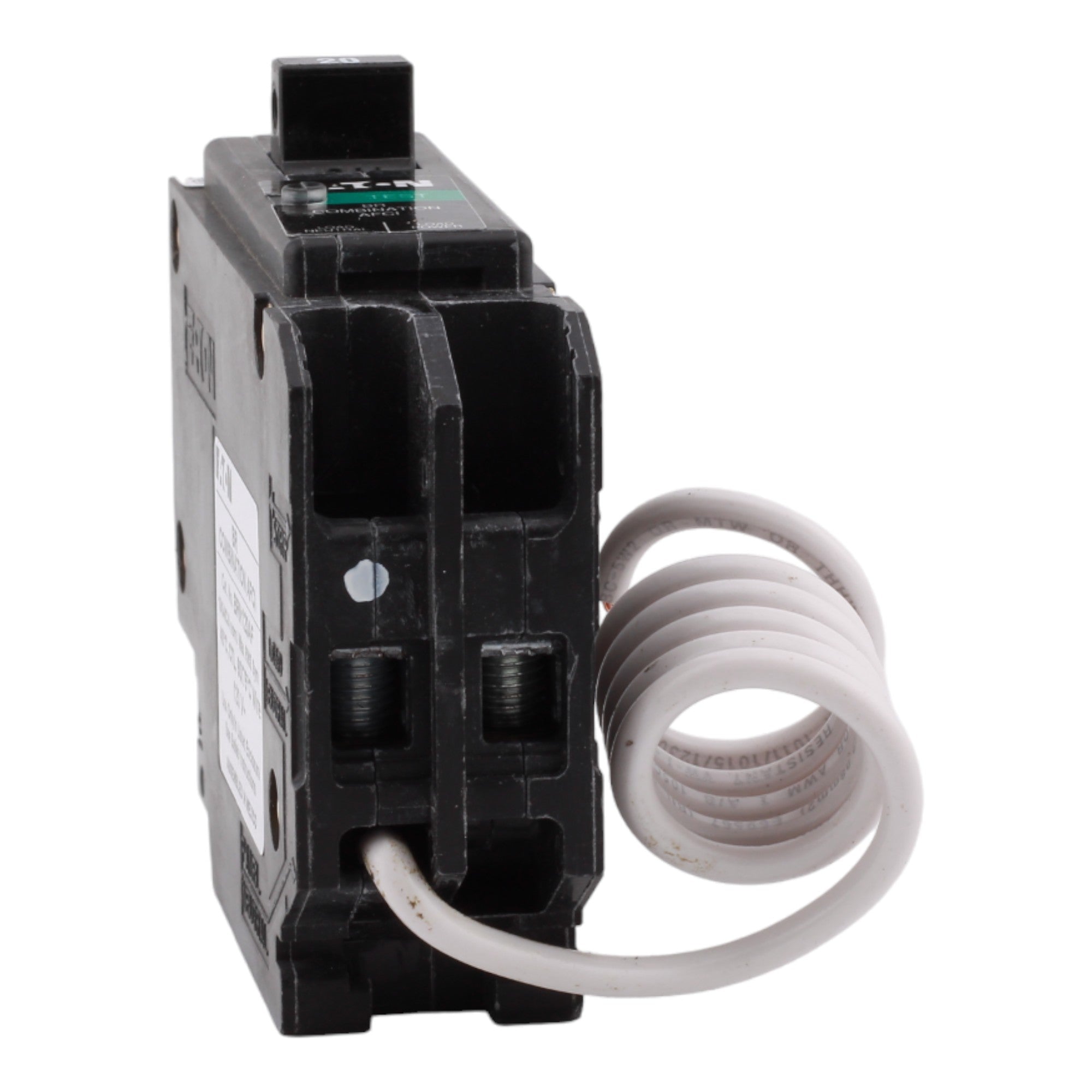 Eaton BRN120AFCS 20A 120V 1-pole AFCI Circuit Breaker Pigtail Neutral - Image 6