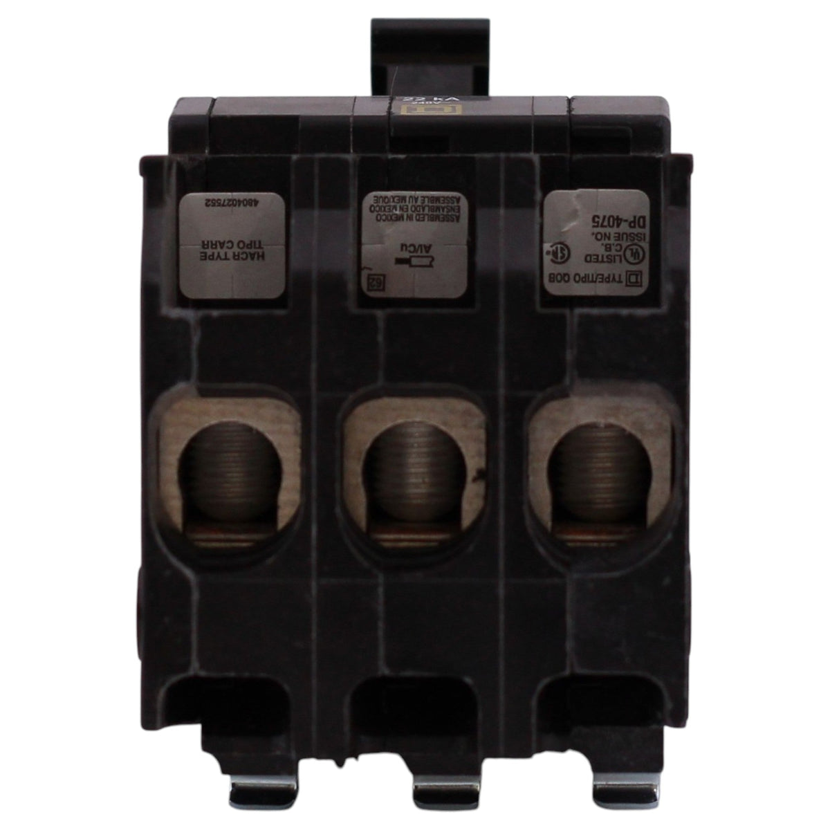 Square D QO, QOB380VH, 80A, 3P, 120/240V, Thermal Magnetic, Bolt-On, Circuit Breaker - Image 8